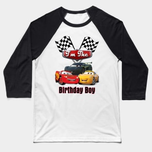 Birthday Boy - Cars Baseball T-Shirt